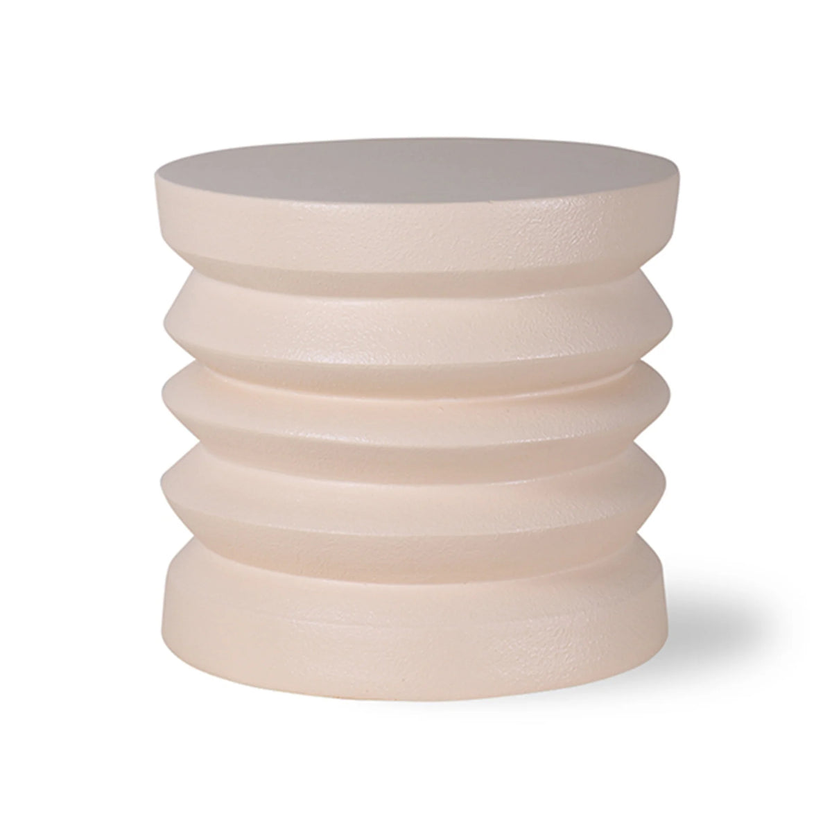 Bijzettafel Terra 38 x 38 x 36 cm beige