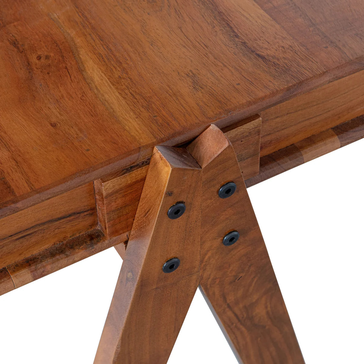 Bureau compartment 78x120x50 cm acaciahout naturel