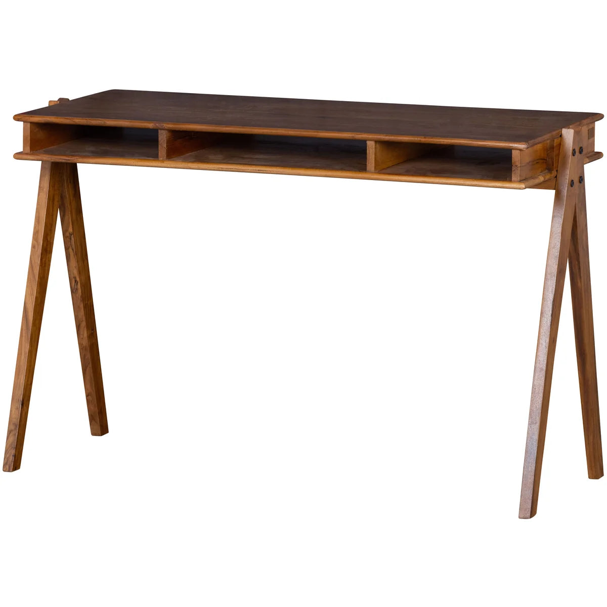 Bureau compartment 78x120x50 cm acaciahout naturel