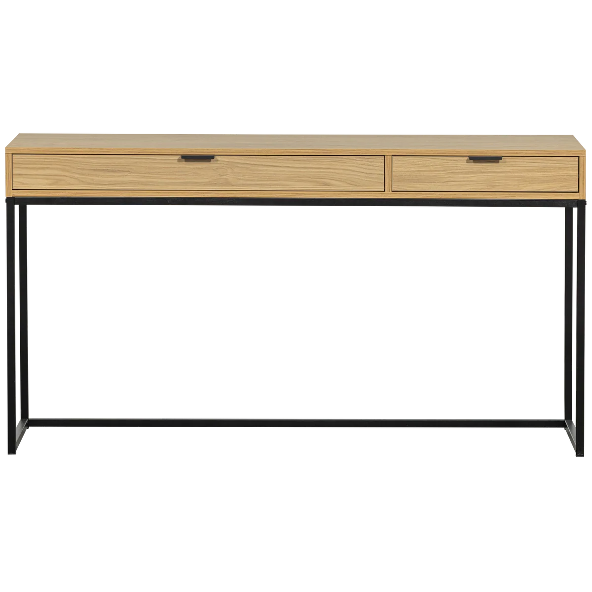 Sidetable / dressoir / bureau 74x140x44 cm naturel eiken
