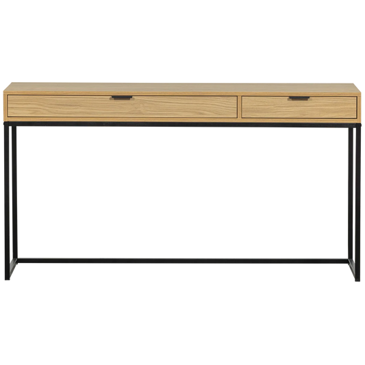 Sidetable / dressoir / bureau 74x140x44 cm naturel eiken
