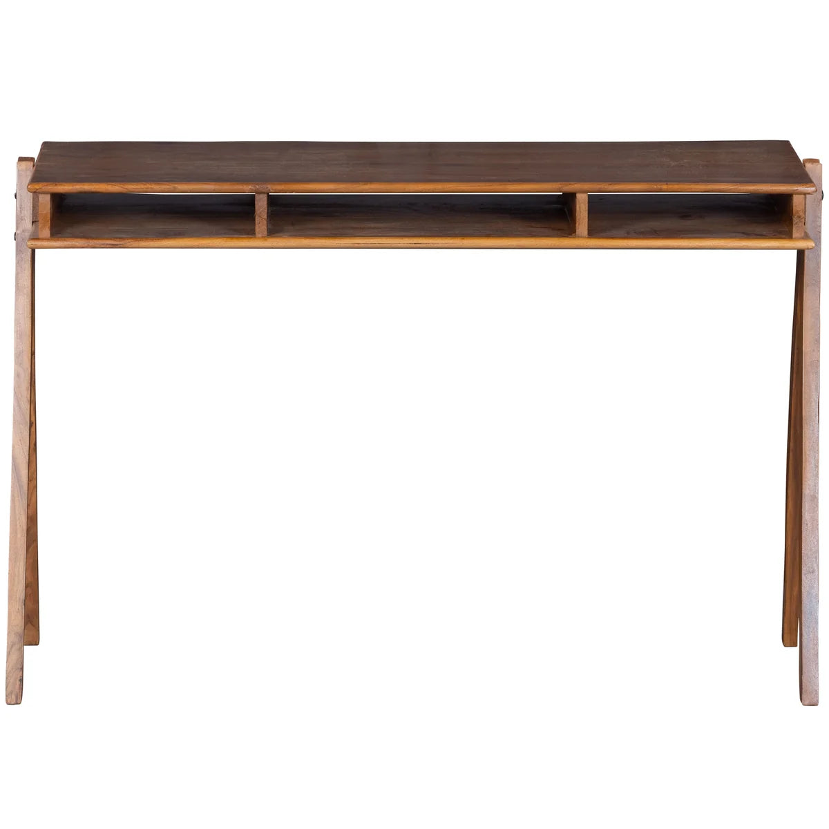 Bureau compartment 78x120x50 cm acaciahout naturel