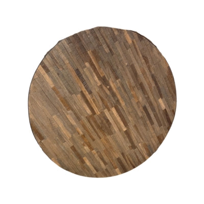 Tafel rond bruin zwarte poten  Ø120 cm