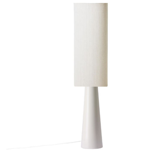 vloerlamp Cone XL cream natural H 140 cm Ø 33 cm