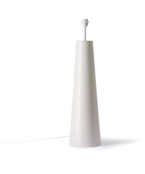vloerlamp Cone XL cream natural H 140 cm Ø 33 cm
