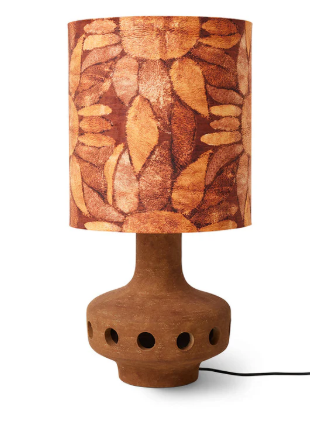Lamp met voet 31x31x70 cm