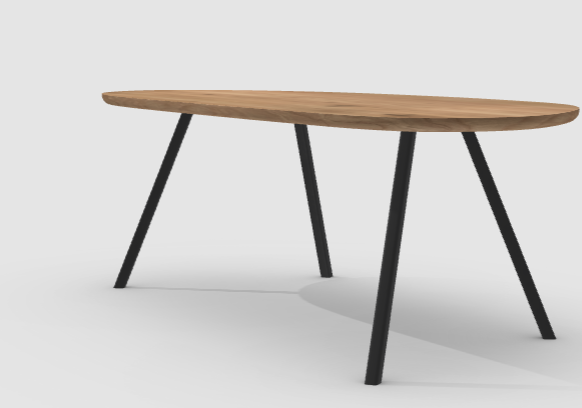 Tafel Spot eiken naturel 230x105 cm