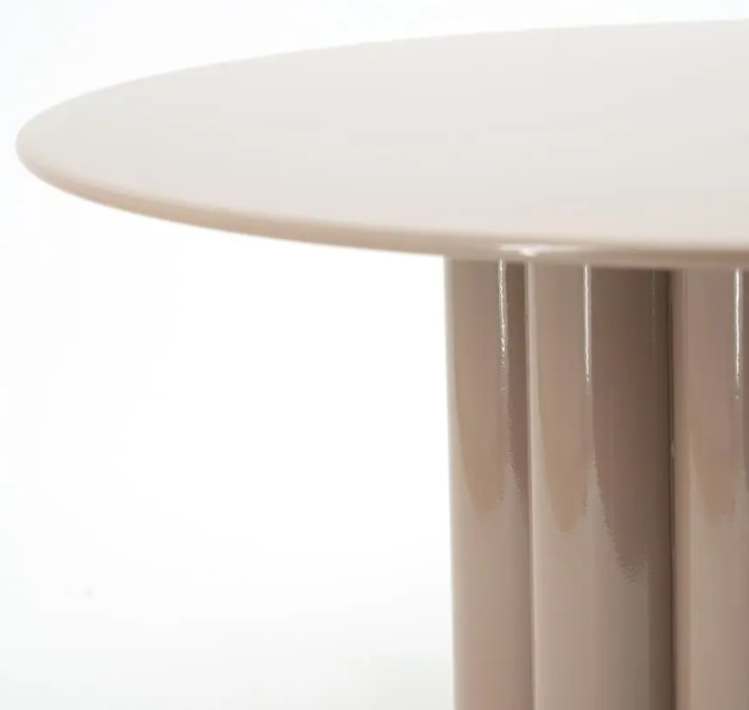 Salontafel Olympa roze  63x63 cm