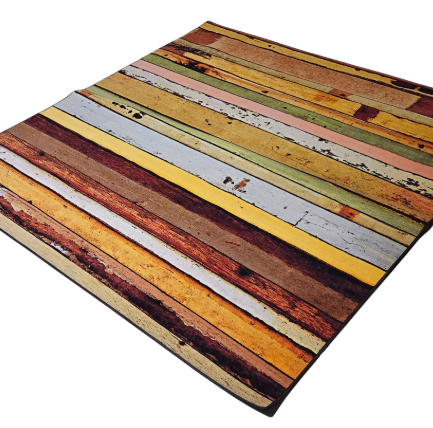 Vloerkleed Sloophout 200x200 cm