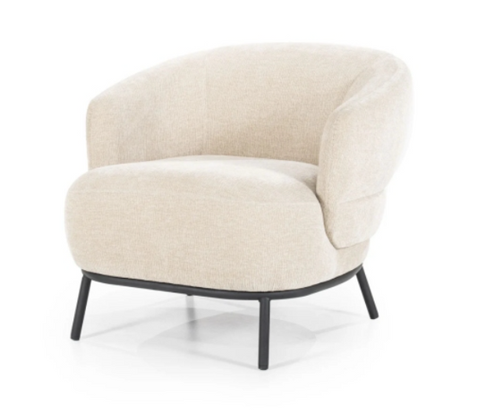 Fauteuil David Taupe Safari