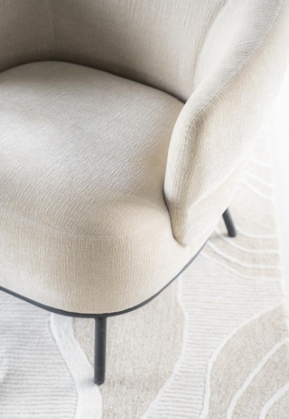 Fauteuil David Taupe Safari