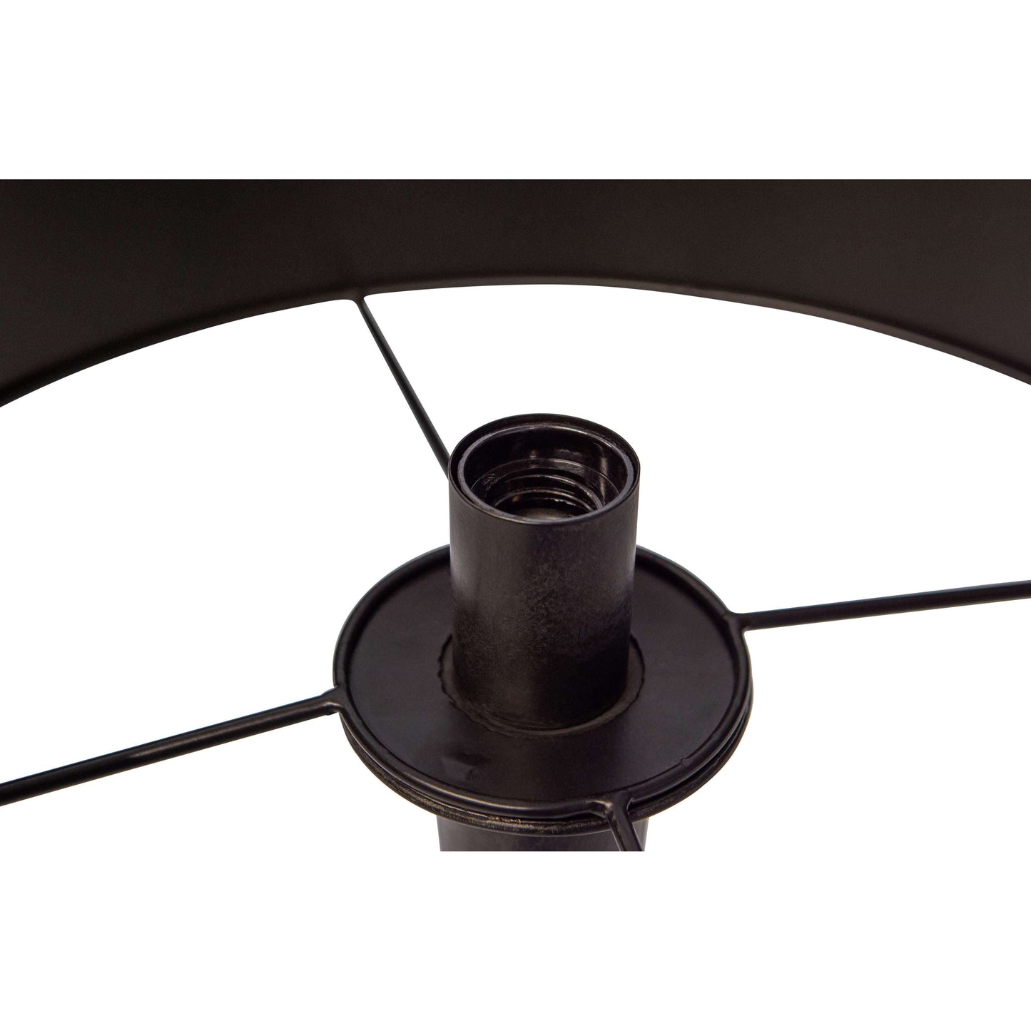 BePureHome Blackout vloerlamp zwart/goud