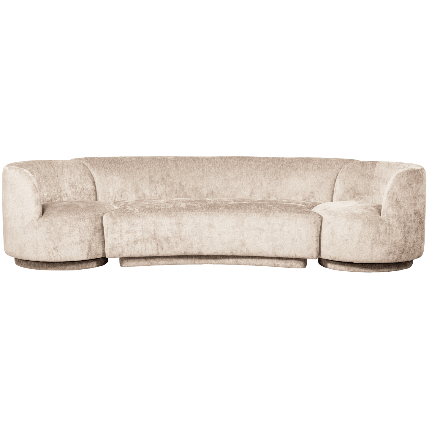 BePureHome Combi-popular: bankje en fauteuils naturel