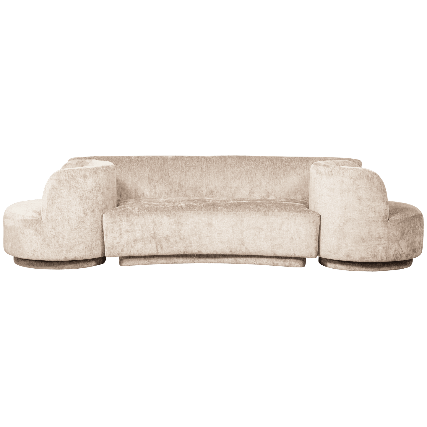 BePureHome Combi-popular: bankje en fauteuils naturel