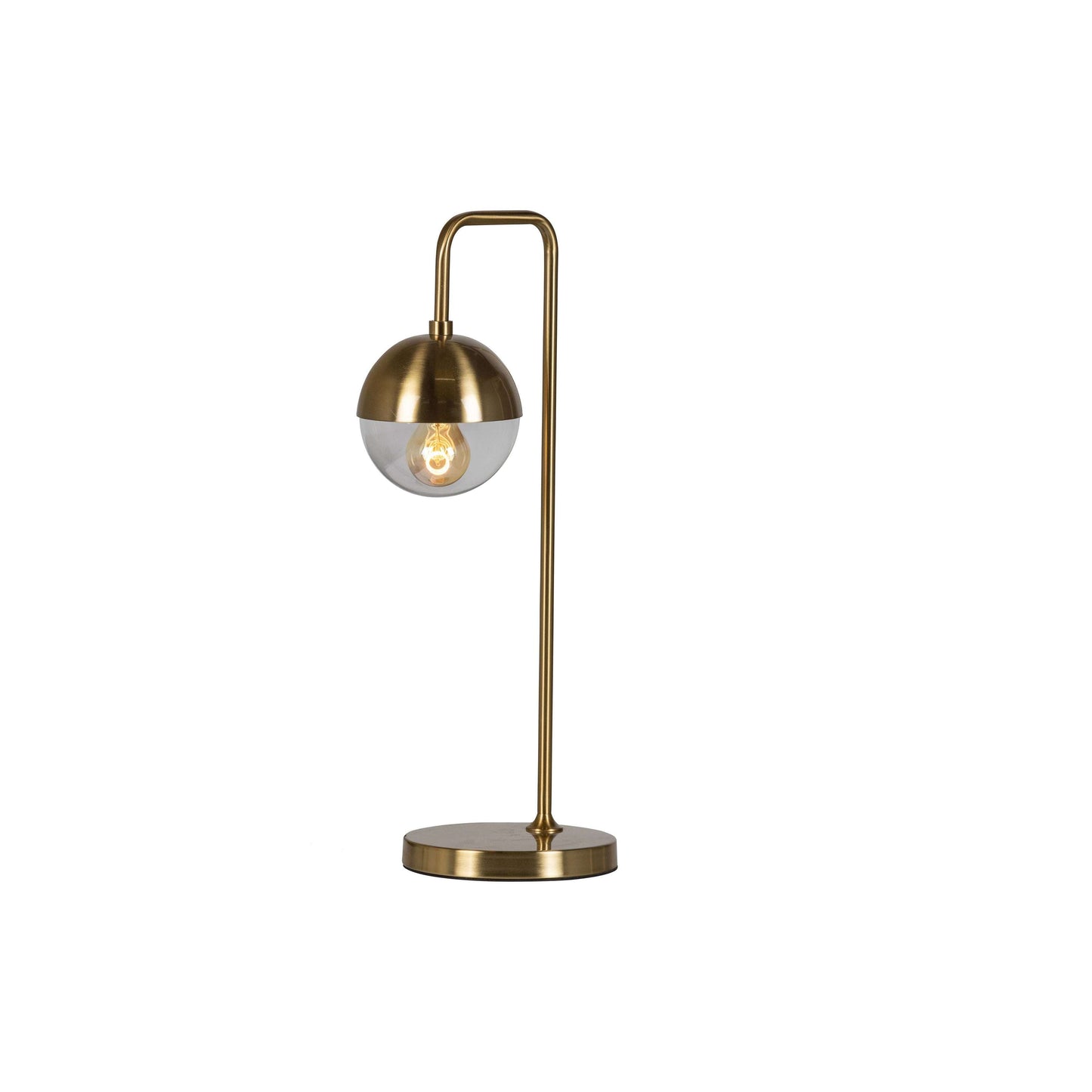 BePureHome Globular tafellamp antique brass