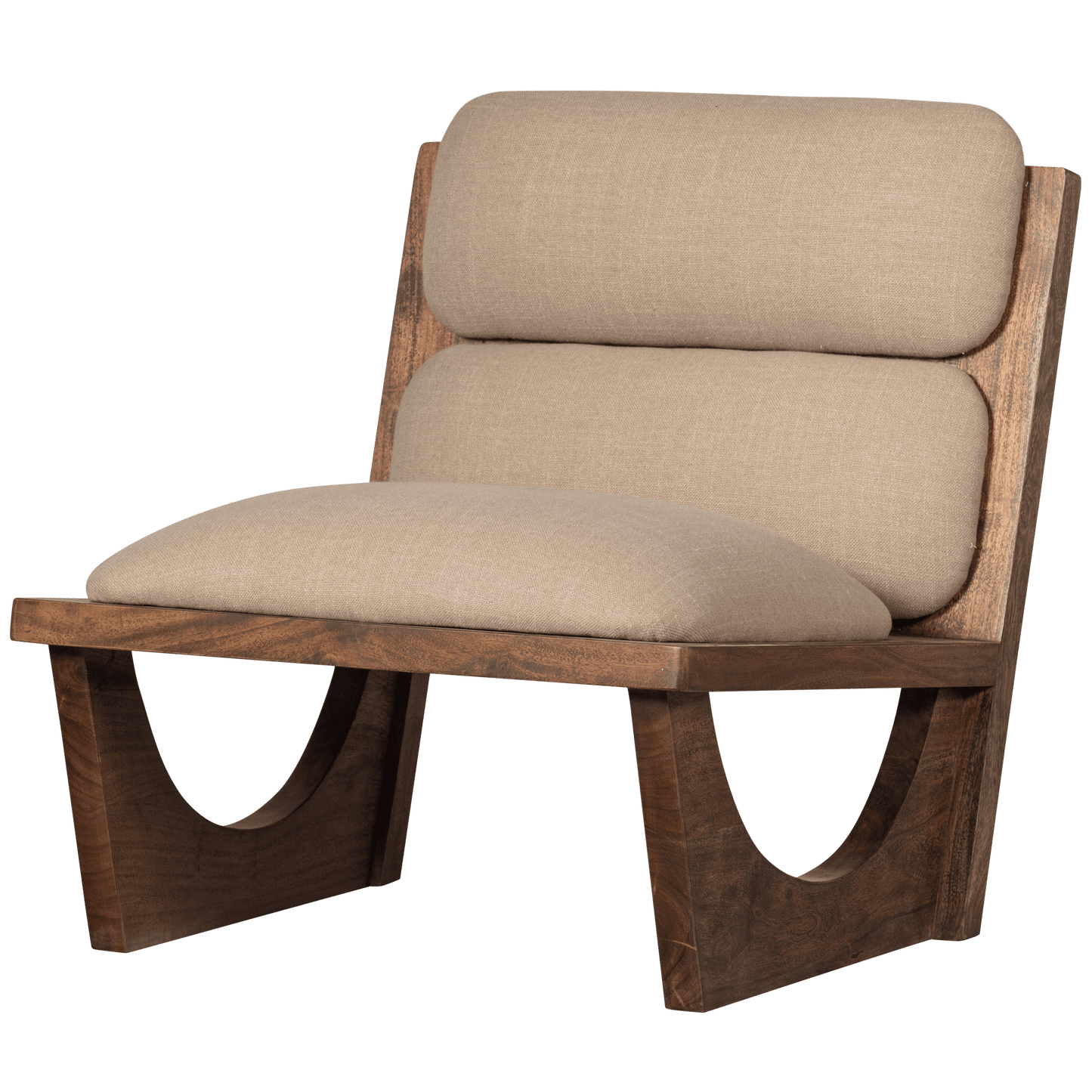 BePureHome Opulent fauteuil bouclé naturel