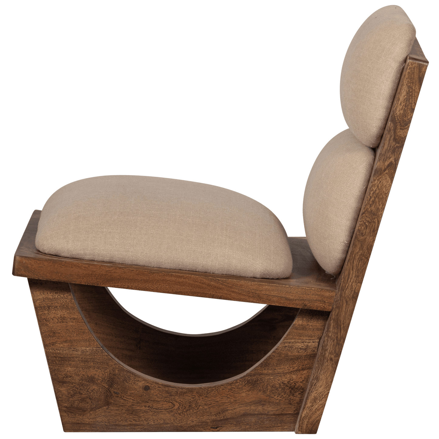 BePureHome Opulent fauteuil bouclé naturel