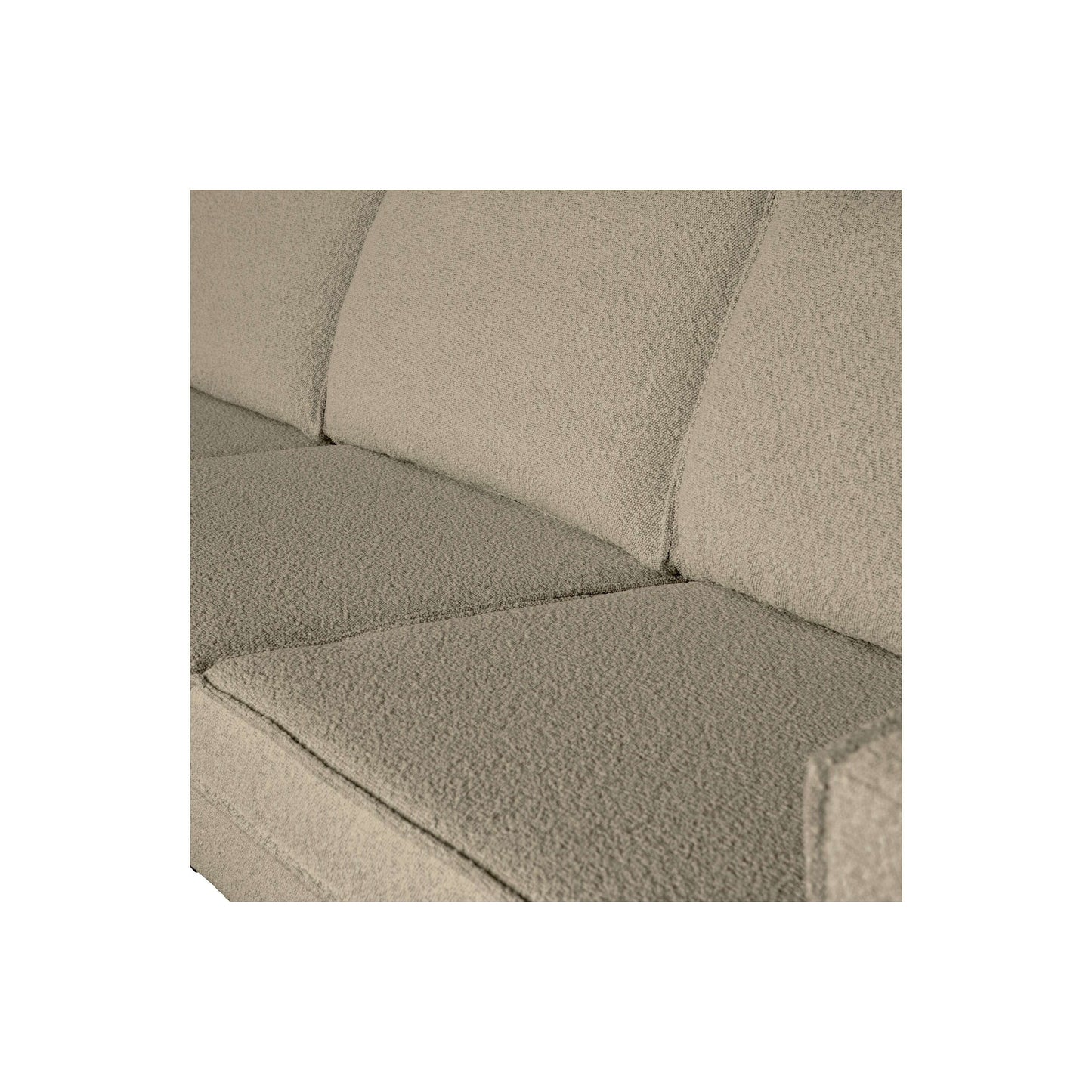 BePureHome Rodeo 3-zits bank bouclé beige