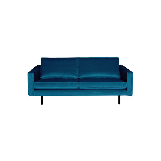 BePureHome Rodeo bank 2,5-zits velvet blauw