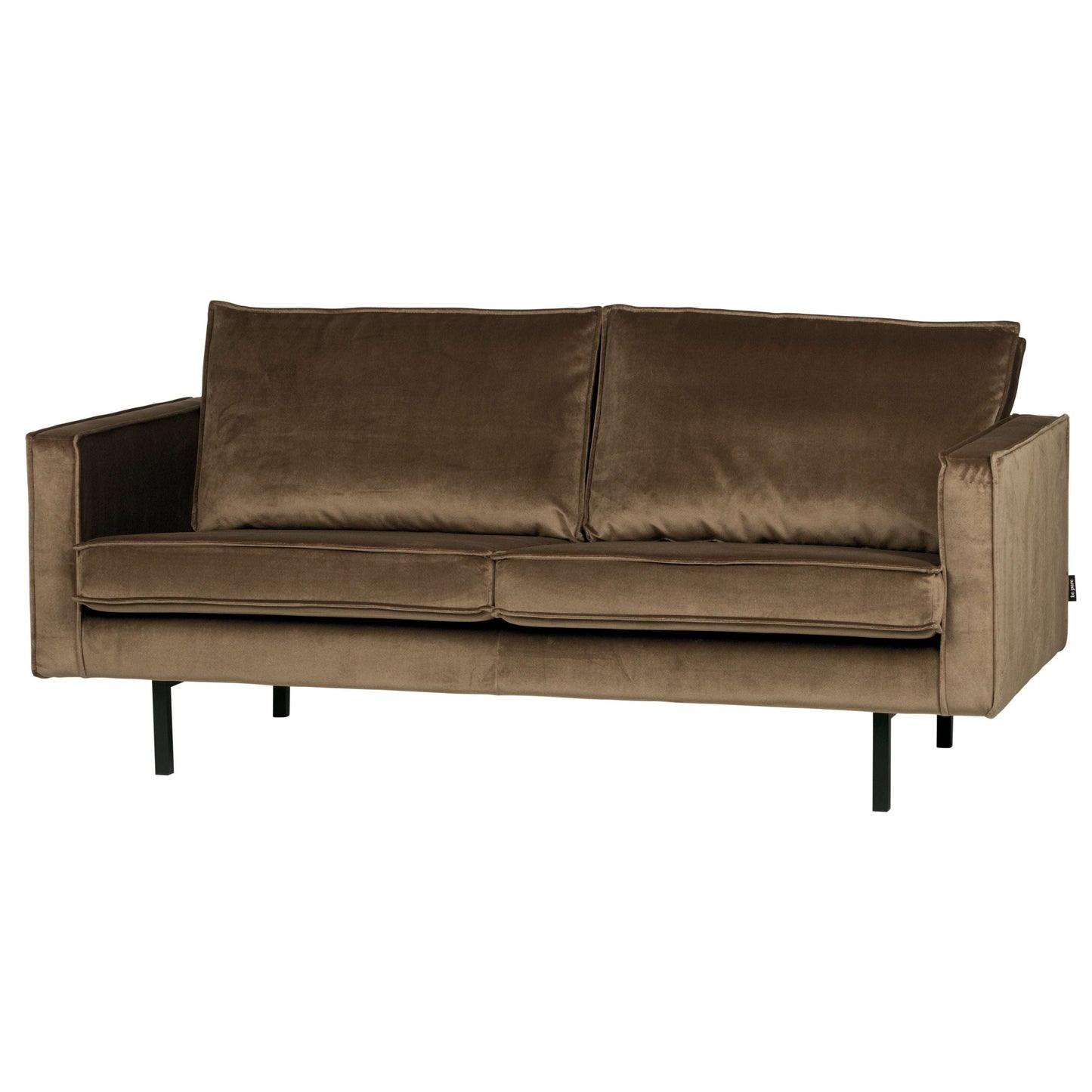 BePureHome Rodeo bank 2,5-zits velvet taupe