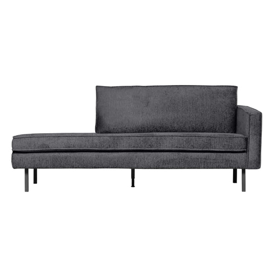 BePureHome Rodeo daybed rechts velvet mountain