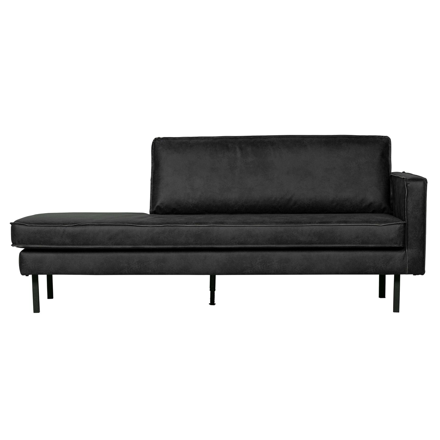 BePureHome Rodeo daybed rechts  zwart