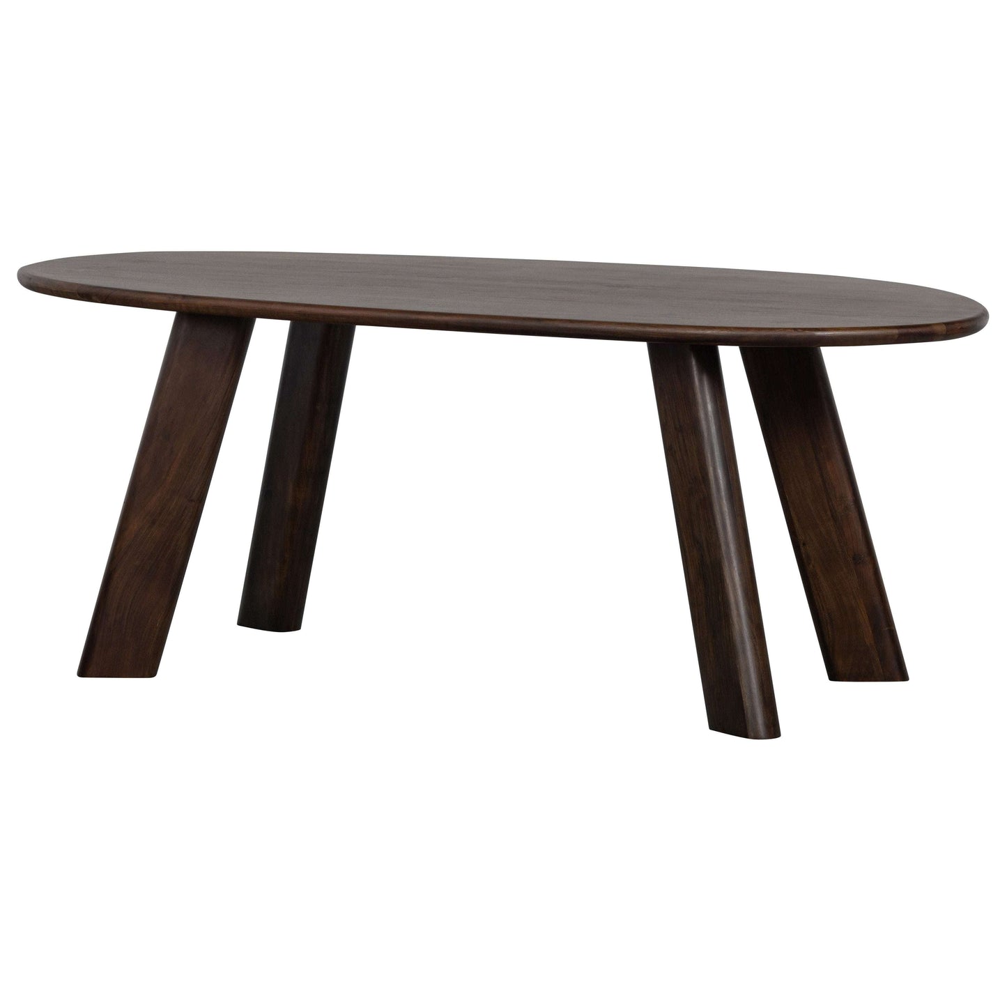 BePureHome Roundly eettafel walnut