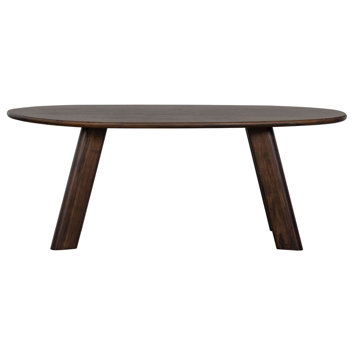 BePureHome Roundly eettafel walnut