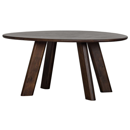 BePureHome Roundly eettafel walnut