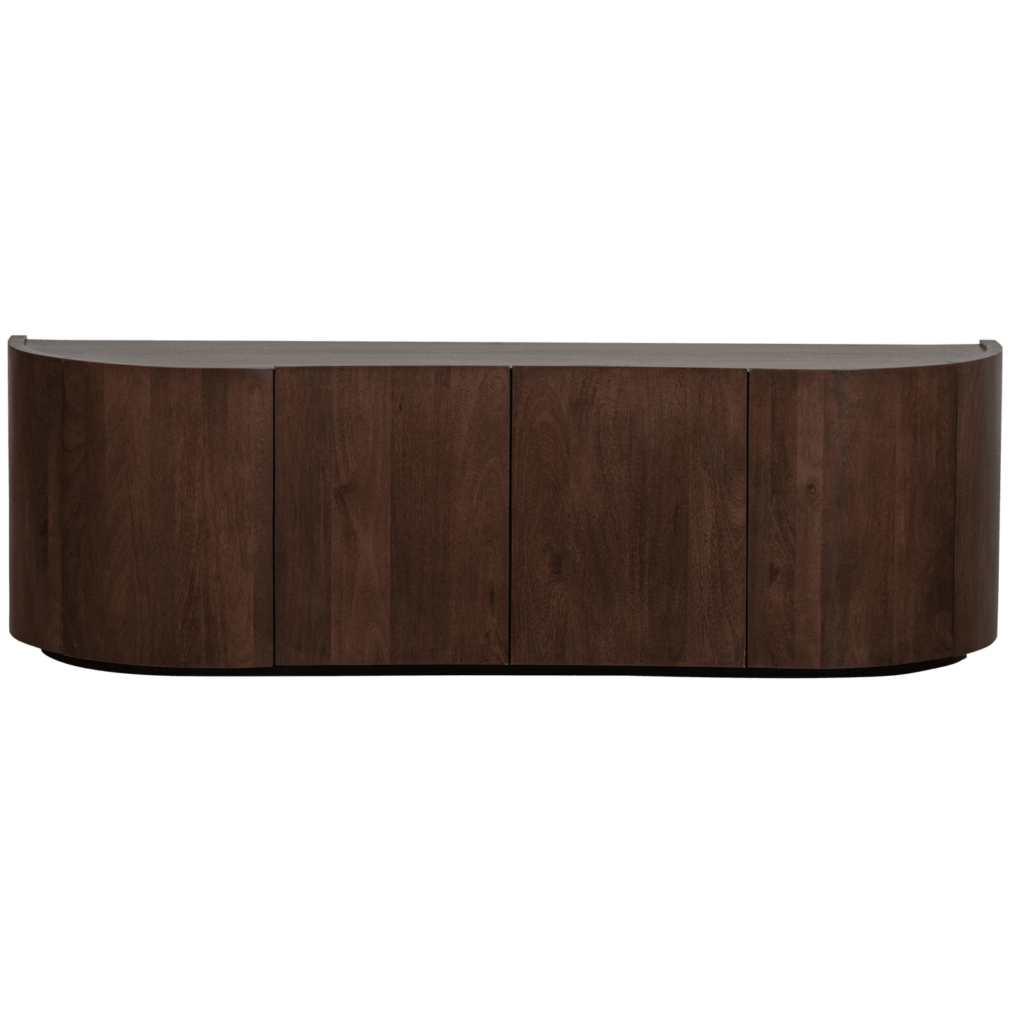 BePureHome Sense 4-deurs dressoir walnoot