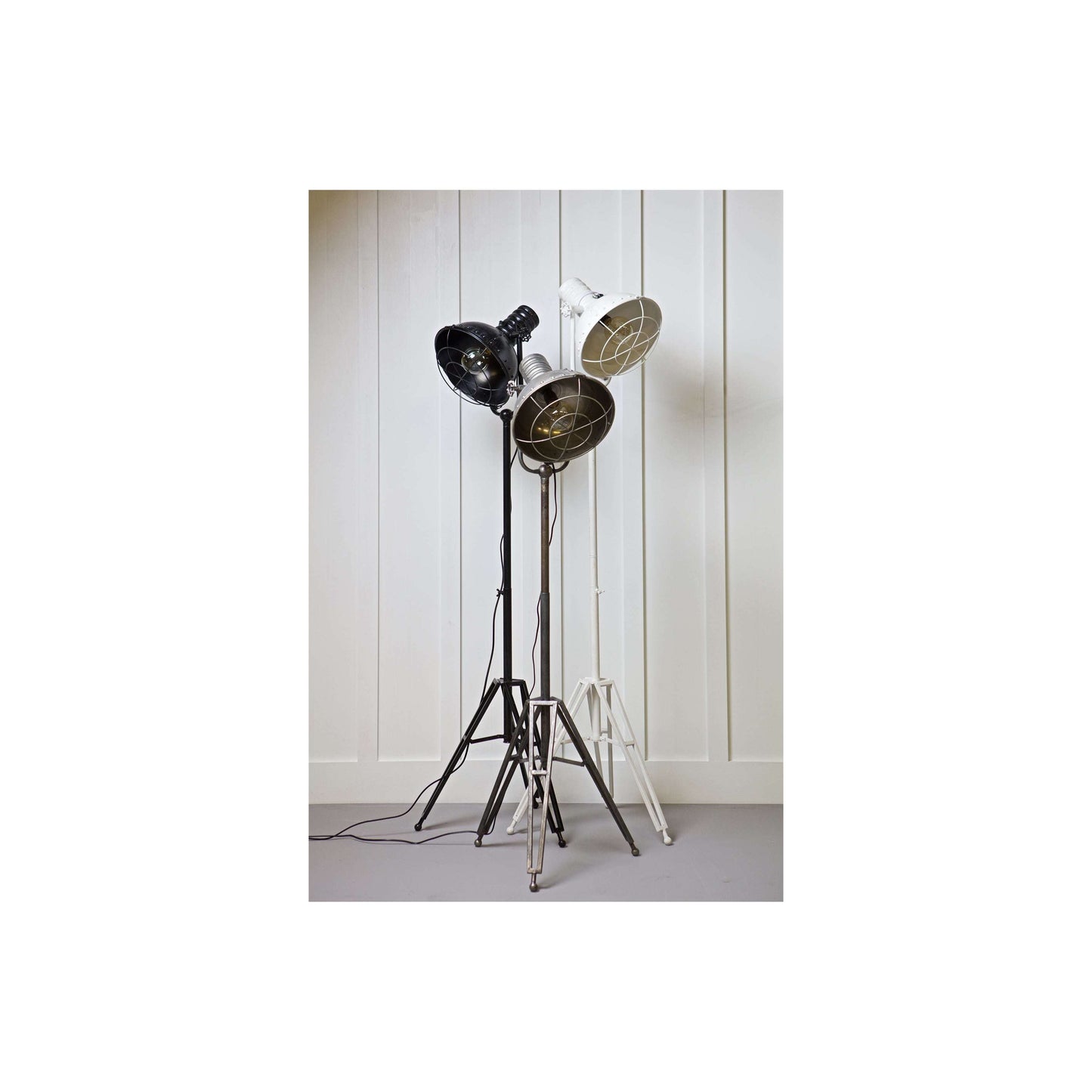 BePureHome Spotlight staande lamp wit