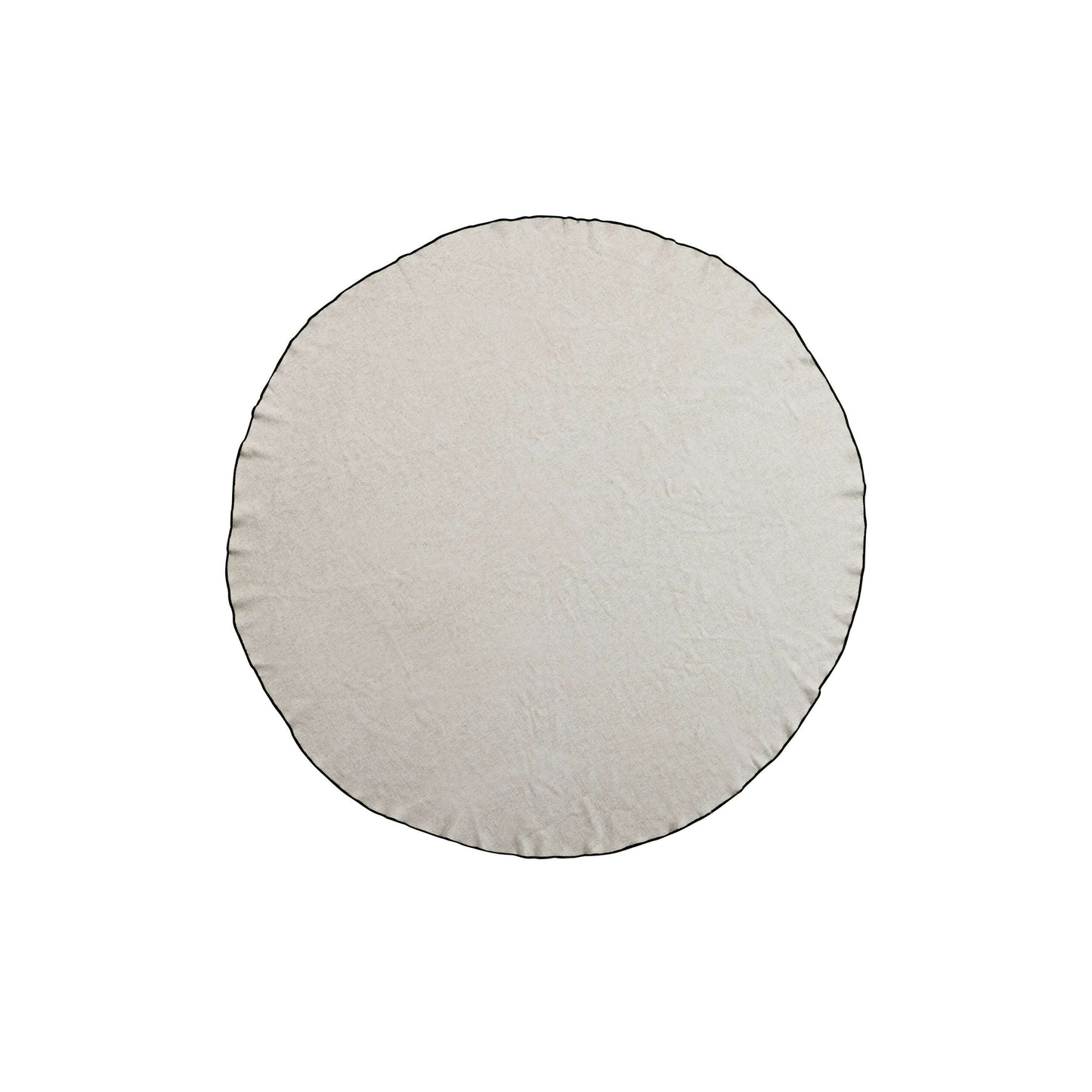 BePureHome Stitch tafelkleed rond naturel