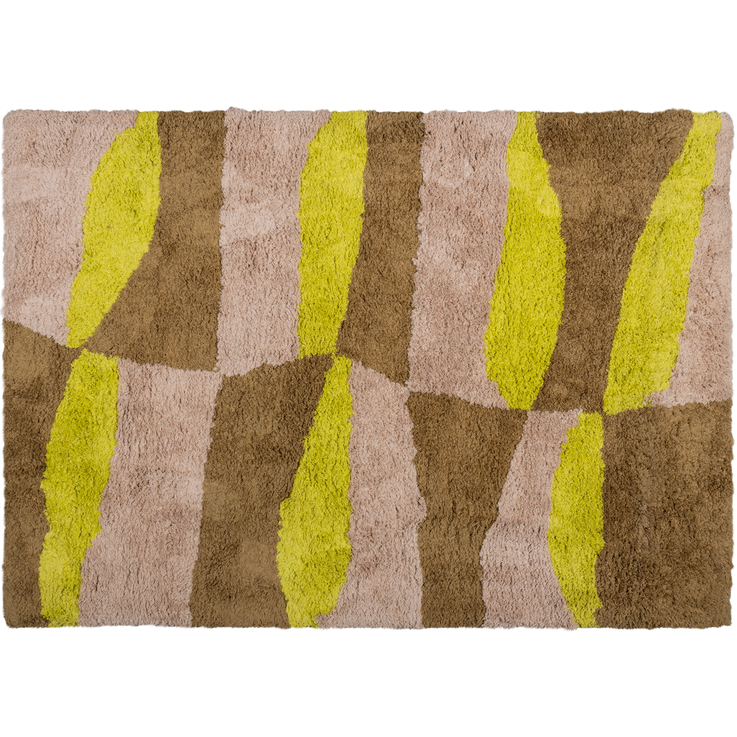 Vloerkleed Musa 170 x 240 cm / naturel geel