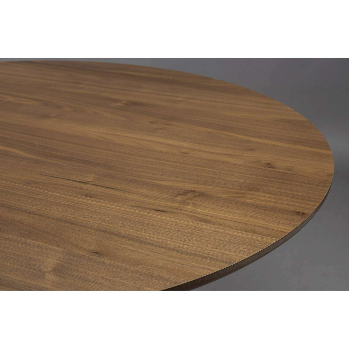 Dutchbone Barlet 120 eettafel rond walnut