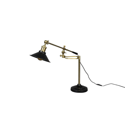 Dutchbone bureaulamp penelope zwart 64 x  18 x  50 cm