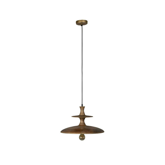 Dutchbone Cath hanglamp L walnut