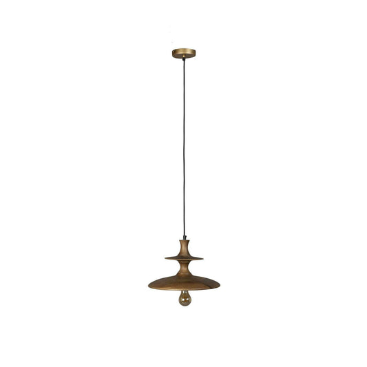 Dutchbone Cath hanglamp S walnut