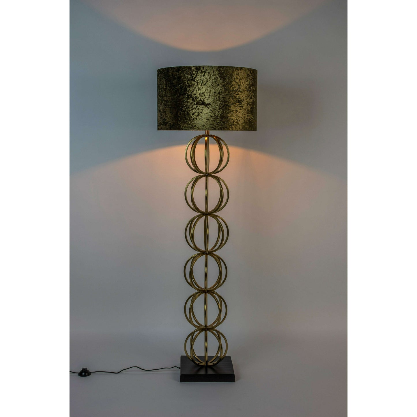 Dutchbone Dalia vloerlamp groen