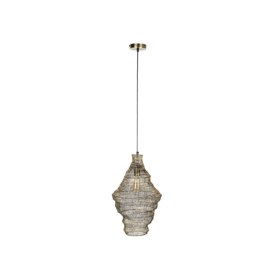 Dutchbone hanglamp luca m brass 36 x  36 x  57 cm