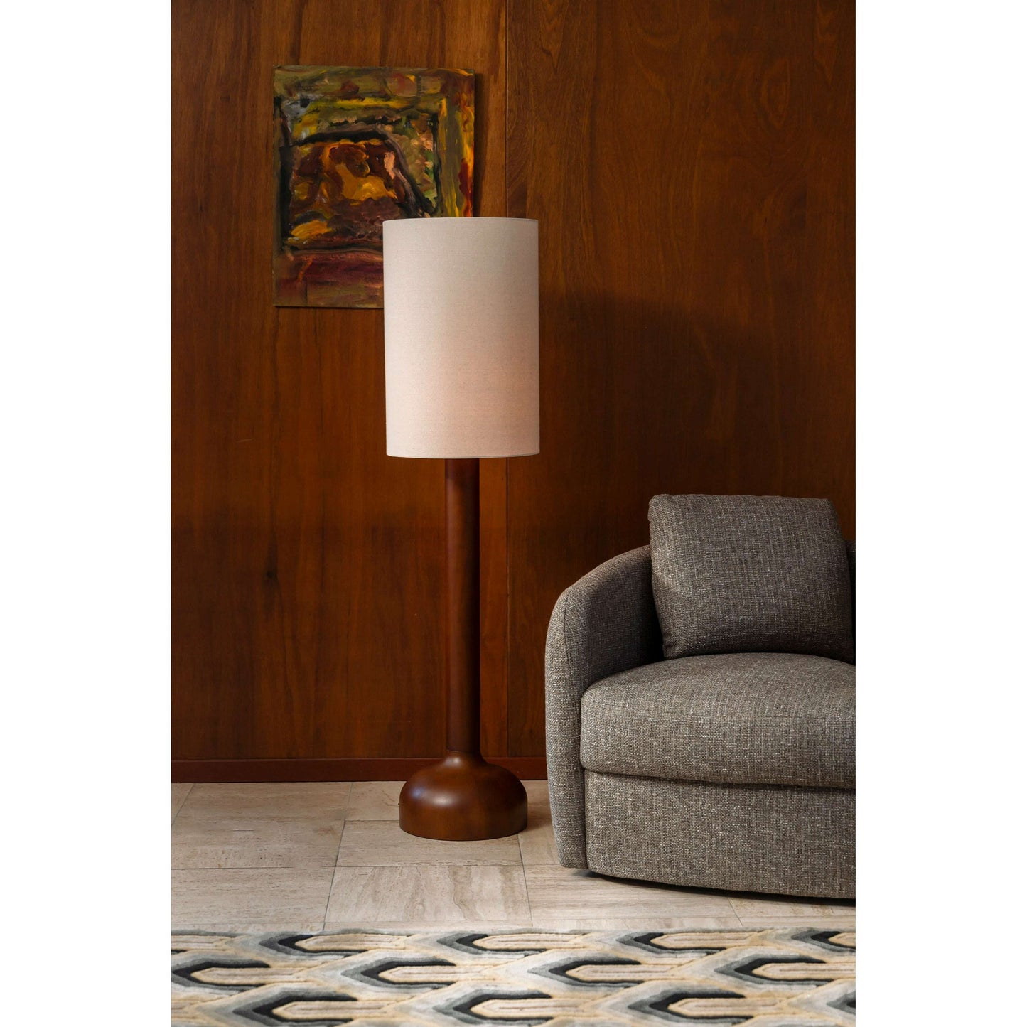 Dutchbone Jones vloerlamp beige