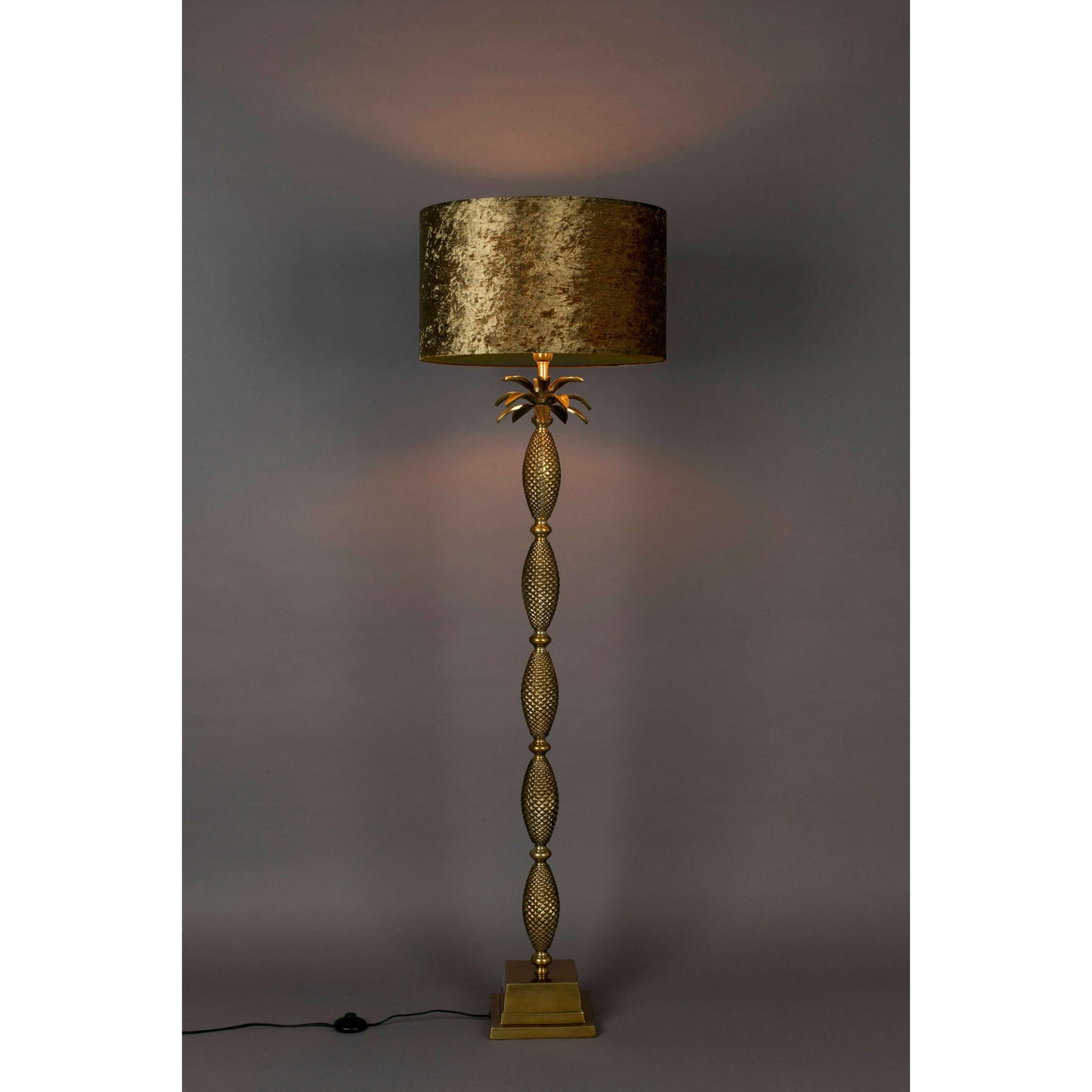 Dutchbone Piña vloerlamp groen