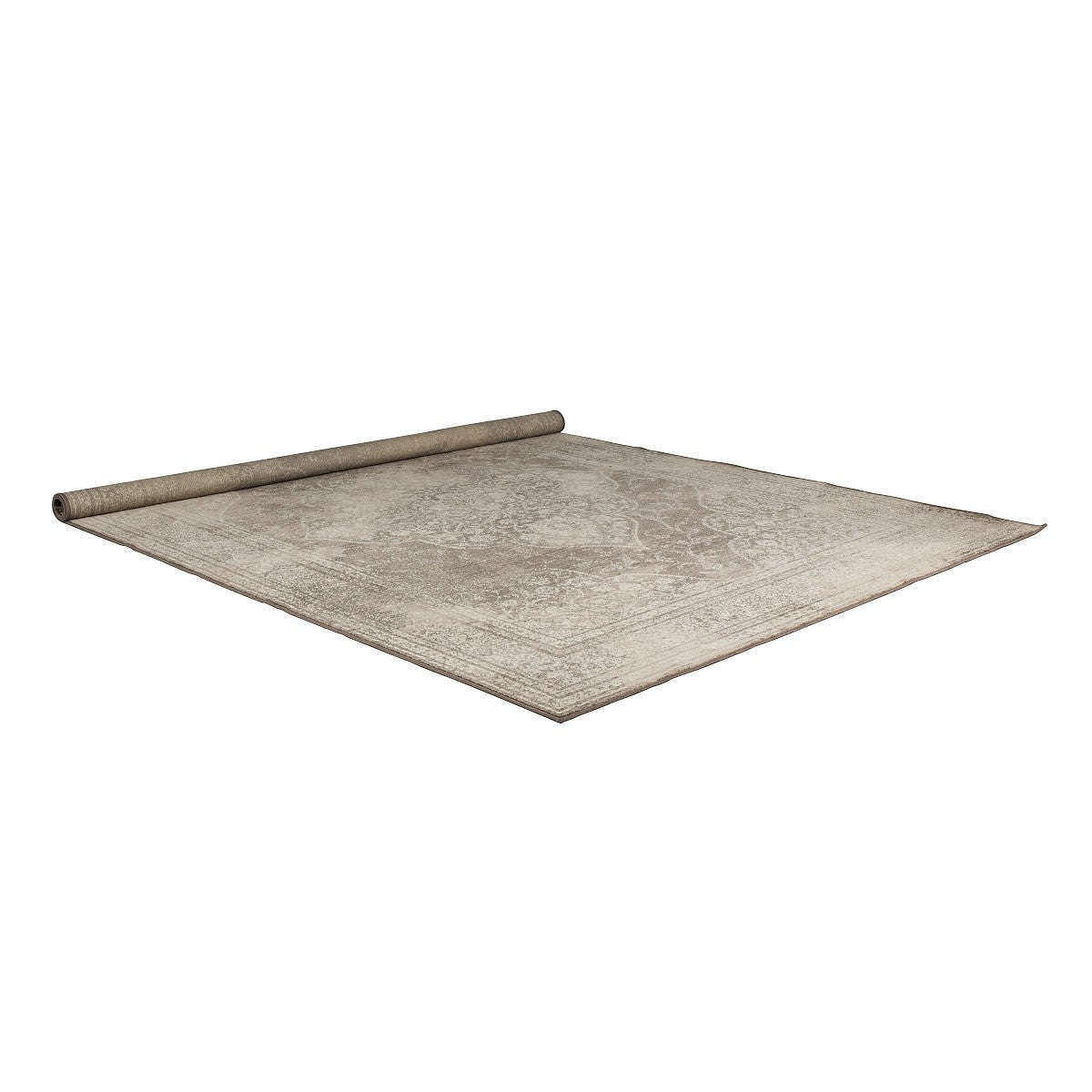 Dutchbone vloerkleed rugged licht 240 x 170 x 0,6 cm