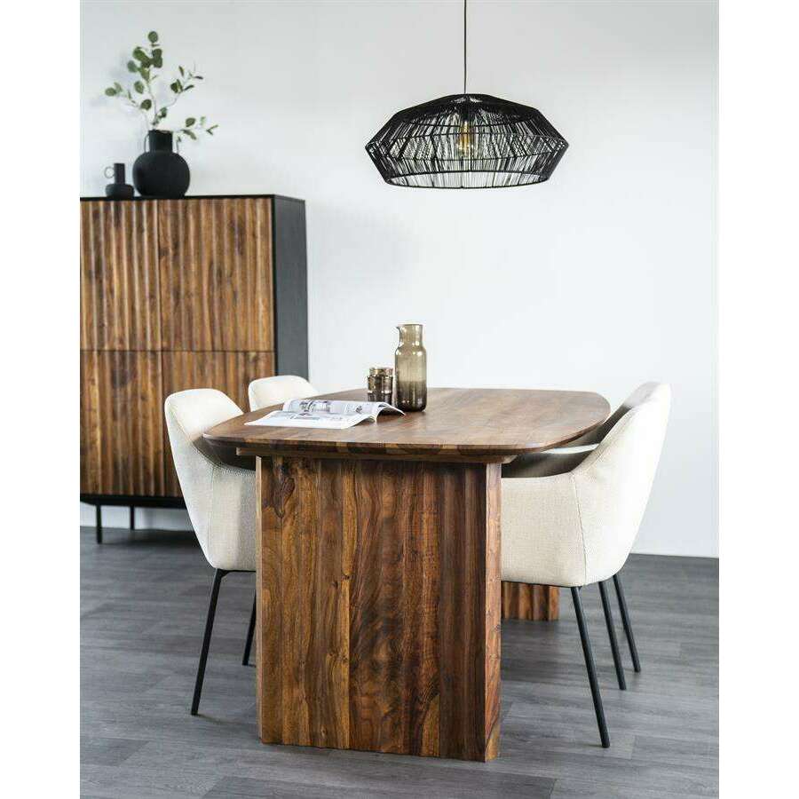 Eleonora Alexander eettafel 170x100 naturel