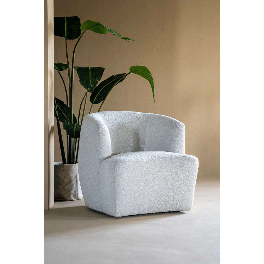 Eleonora Charlotte fauteuil wit