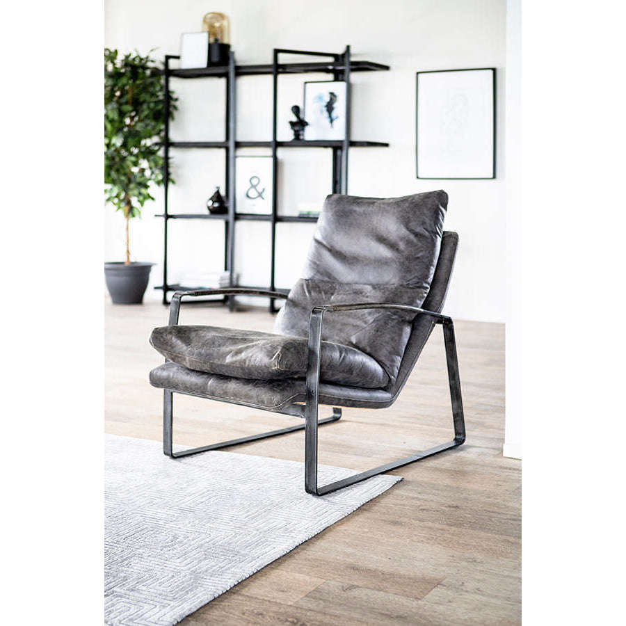 Eleonora Lex fauteuil antraciet