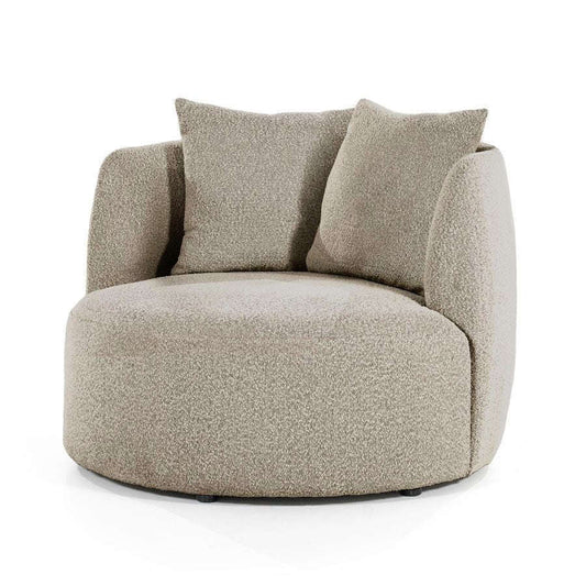 Eleonora Louis fauteuil boucle zand