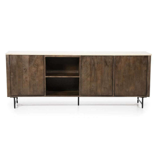 Eleonora Lio 3-deurs dressoir bruin