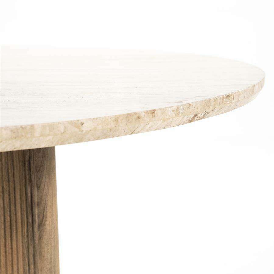 Eleonora Sara eettafel rond naturel