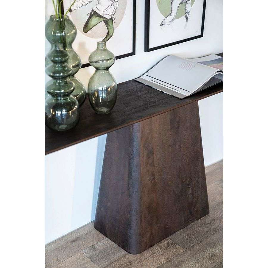 Eleonora sidetable Aron bruin