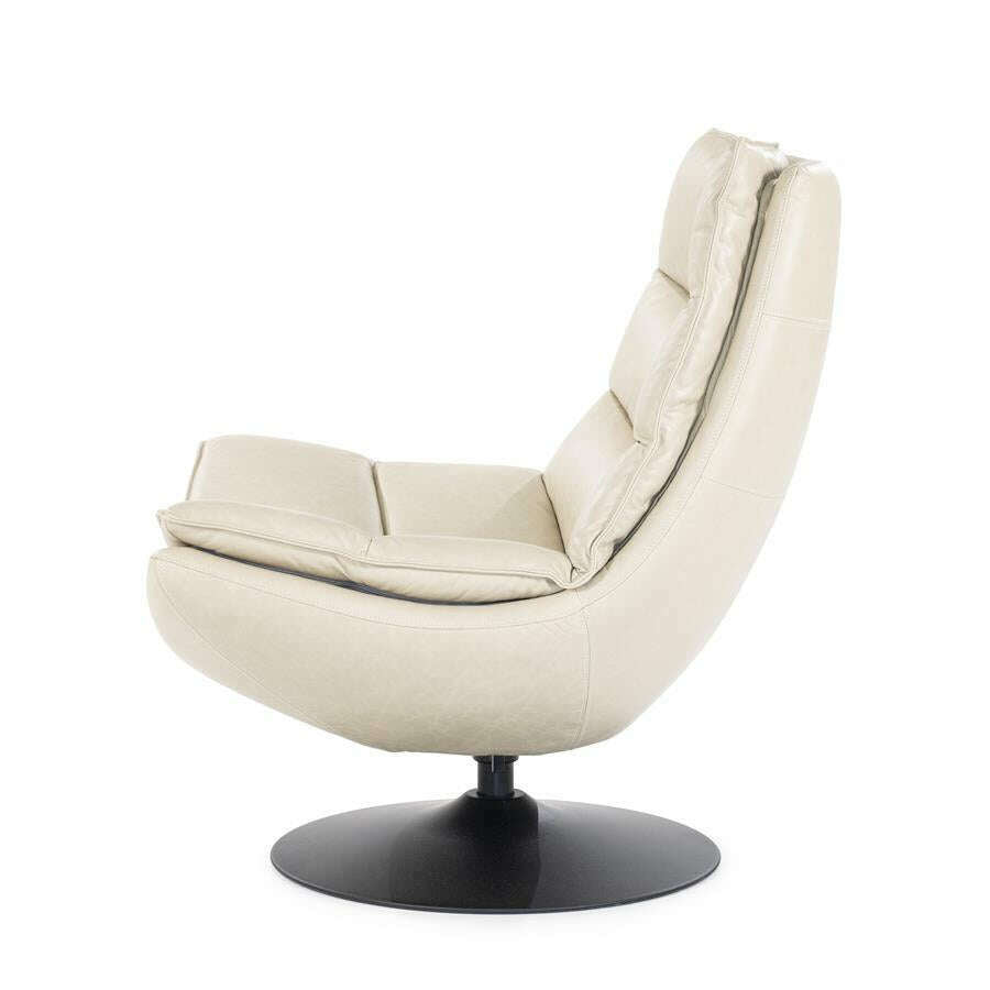 Eleonora Sven fauteuil beige boho leder